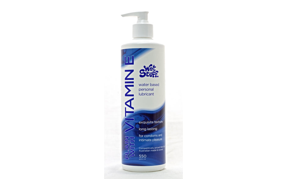 Wet Stuff Plain with Vitamin E Pump 550g - official LonBrook product image