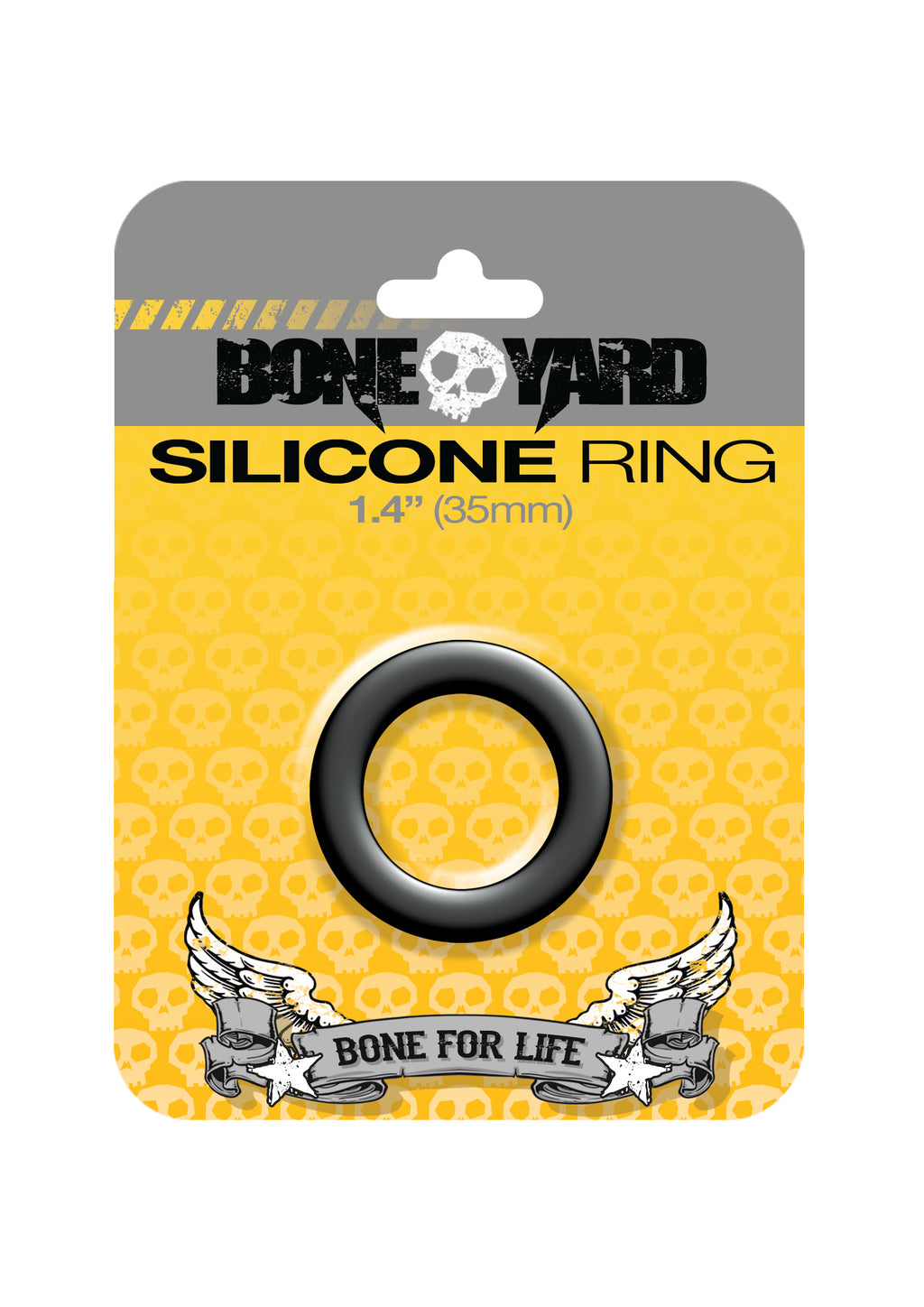 Boneyard Silicone Ring 35mm Black