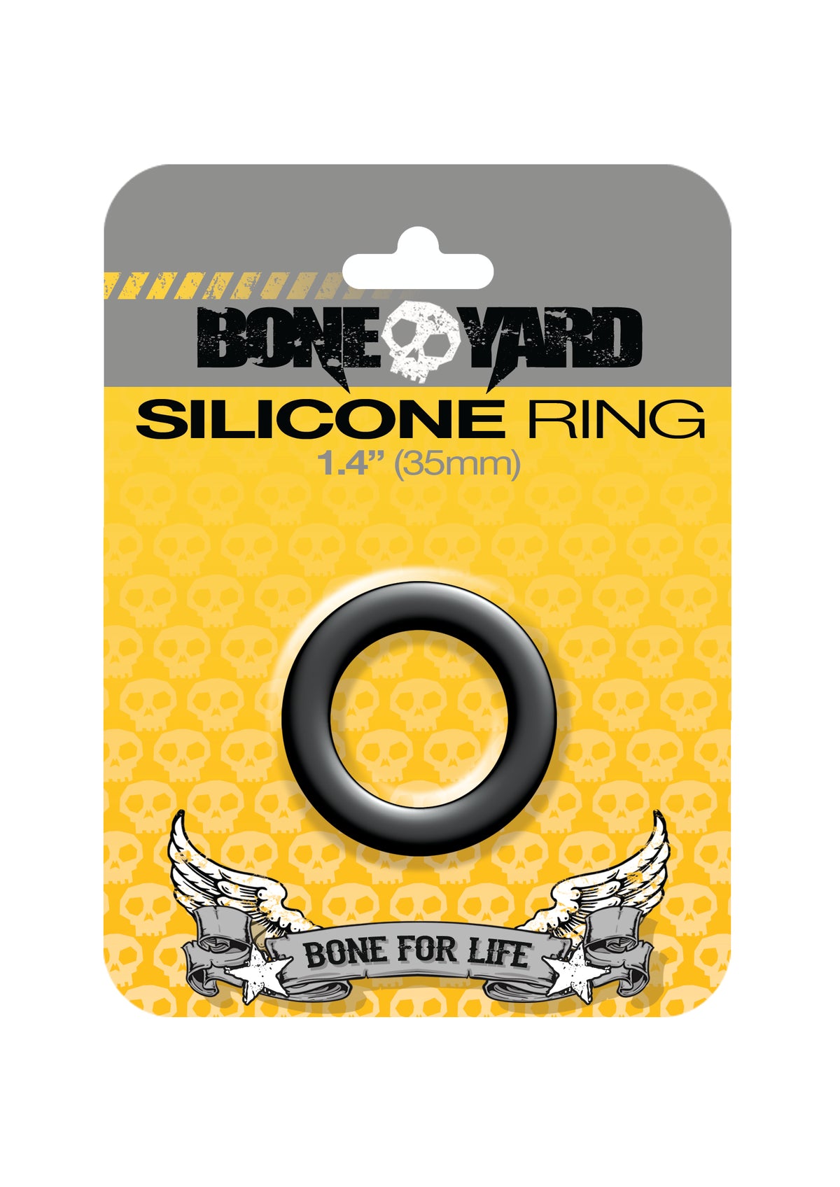 Boneyard Silicone Ring 35mm Black