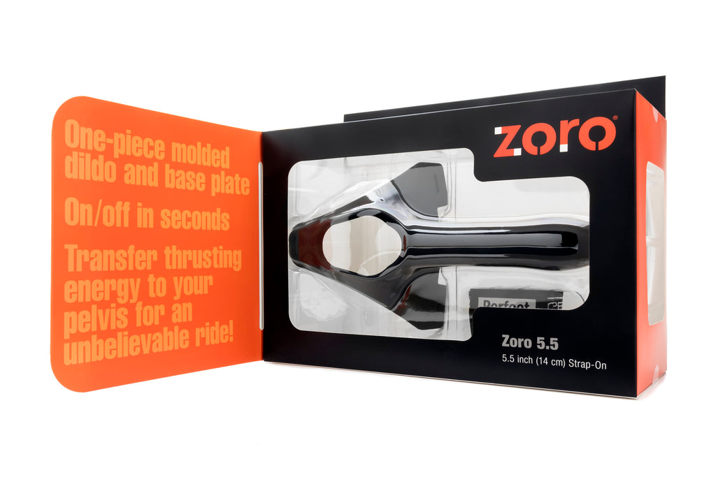 Zoro Strap-On 5.5in Black