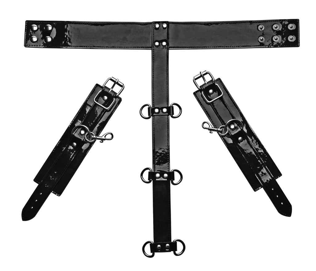 Bound Around Neck to Wrist Restraints