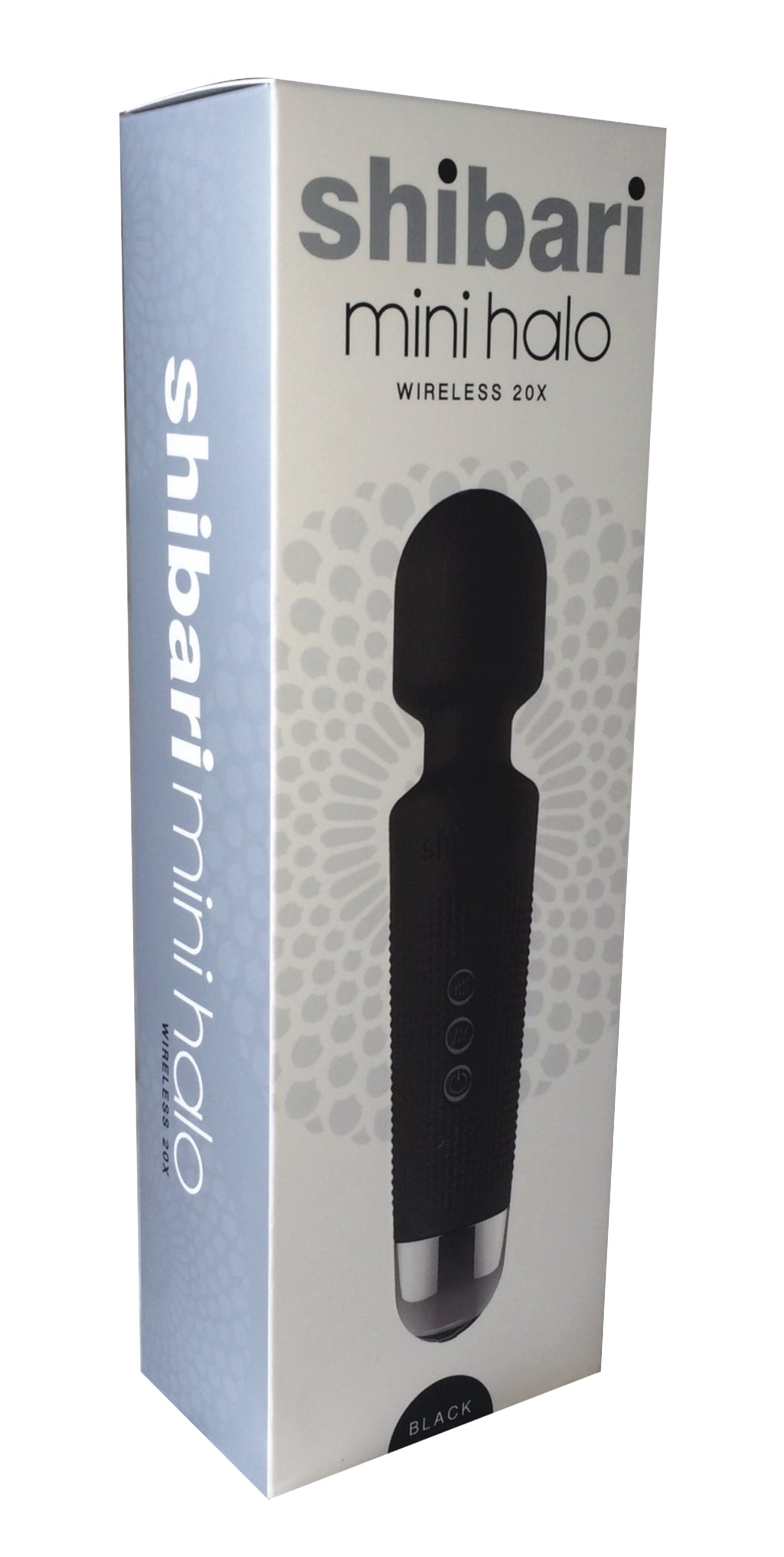 Shibari Mini Wand Halo 20X Black