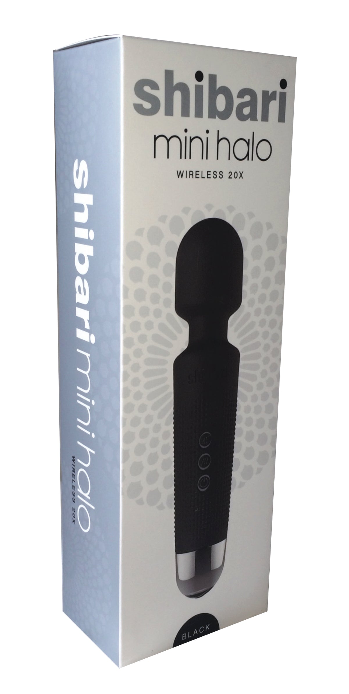 Shibari Mini Wand Halo 20X Black