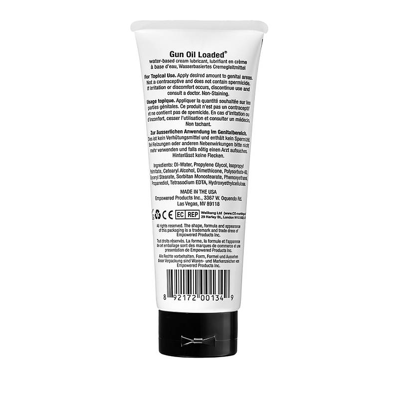 Gun Oil Loaded 3.3oz/100ml Tube - official LonBrook view 2