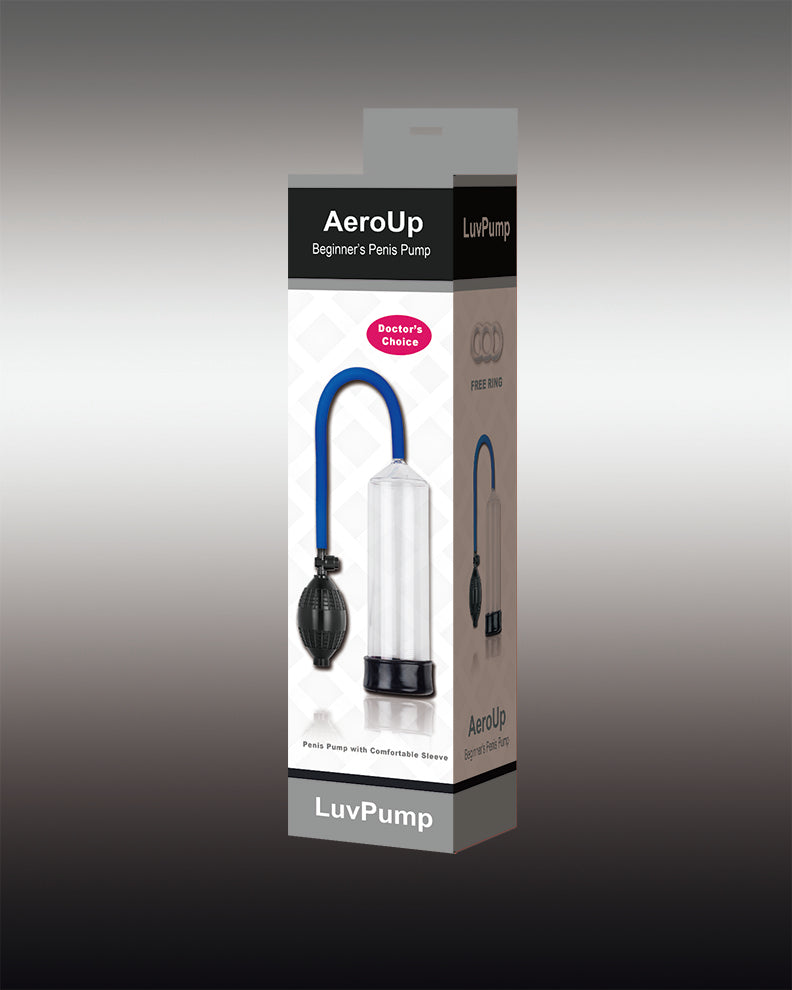 Penis Pump Hand Ball AeroUp Clear