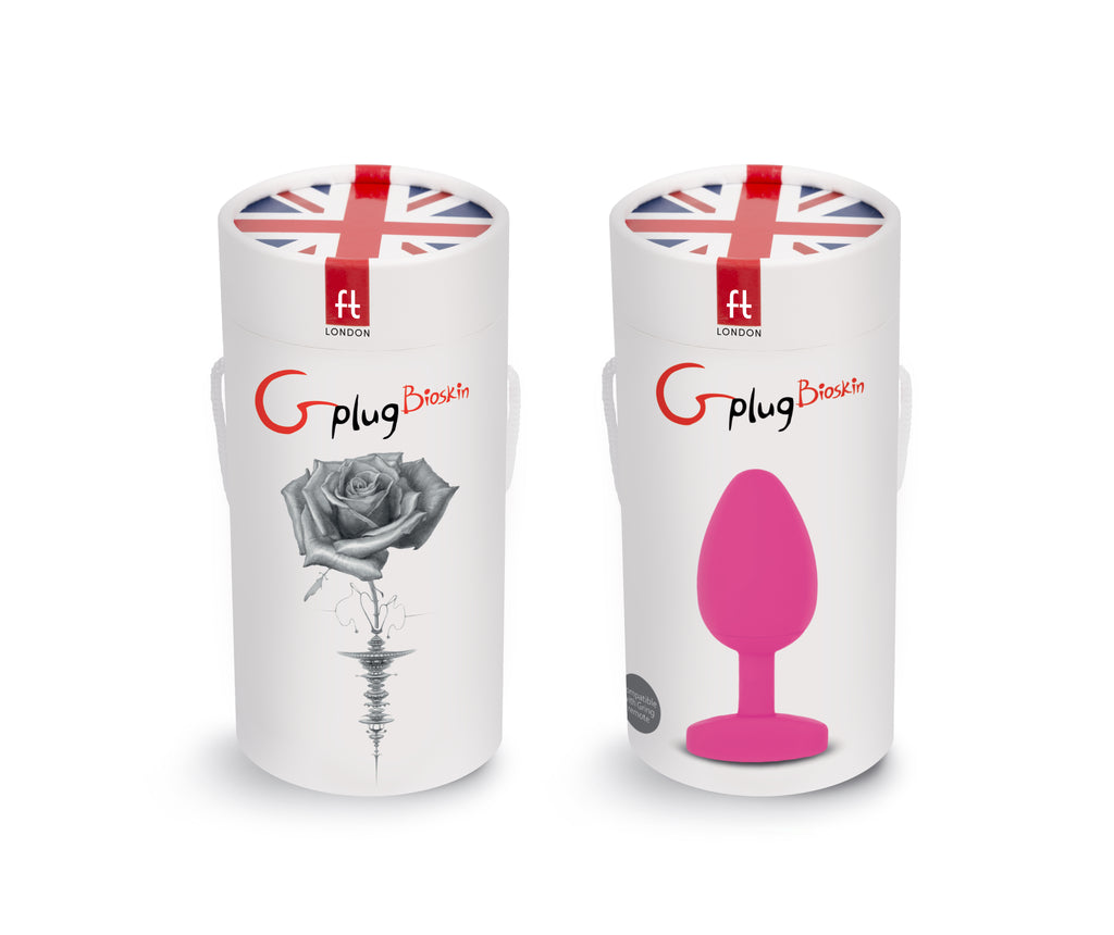 Gplug Large Bioskin Sweet Raspberry