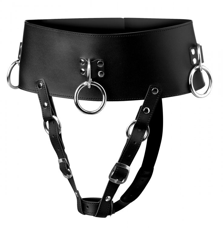 Forced Orgasm Wand Holder Belt