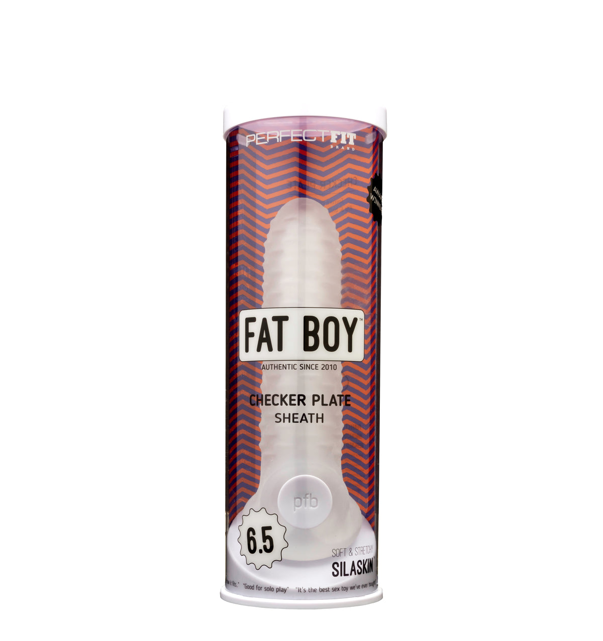 Fat Boy Checker Plate Sheath 6.5in - official LonBrook supplementary product image resized to Shopify limit