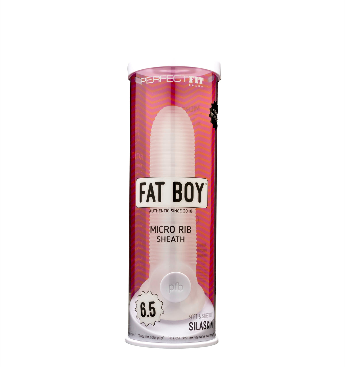 Fat Boy Micro Rib Sheath 6.5in - official LonBrook source-matched supplementary image for Shopify