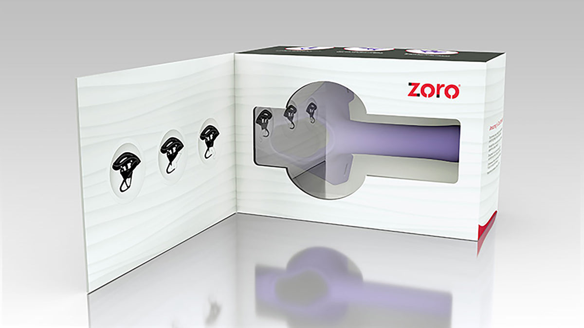Zoro Strap-On 5.5in Purple