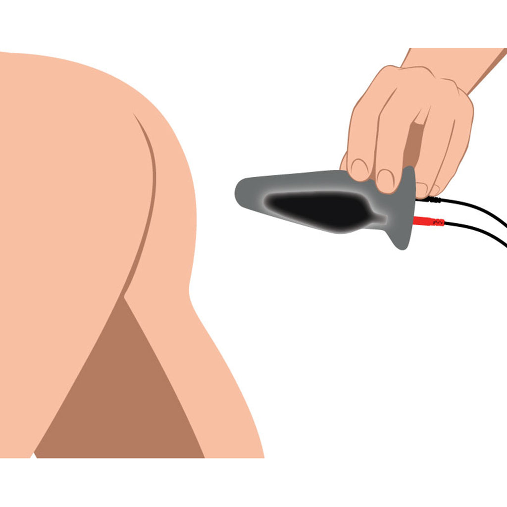 Zeus Anal Amplifier Silicone eStim Plug - official LonBrook additional view 1