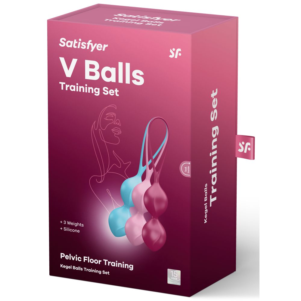 Satisfyer V Balls 3 Pc - official LonBrook additional view 1