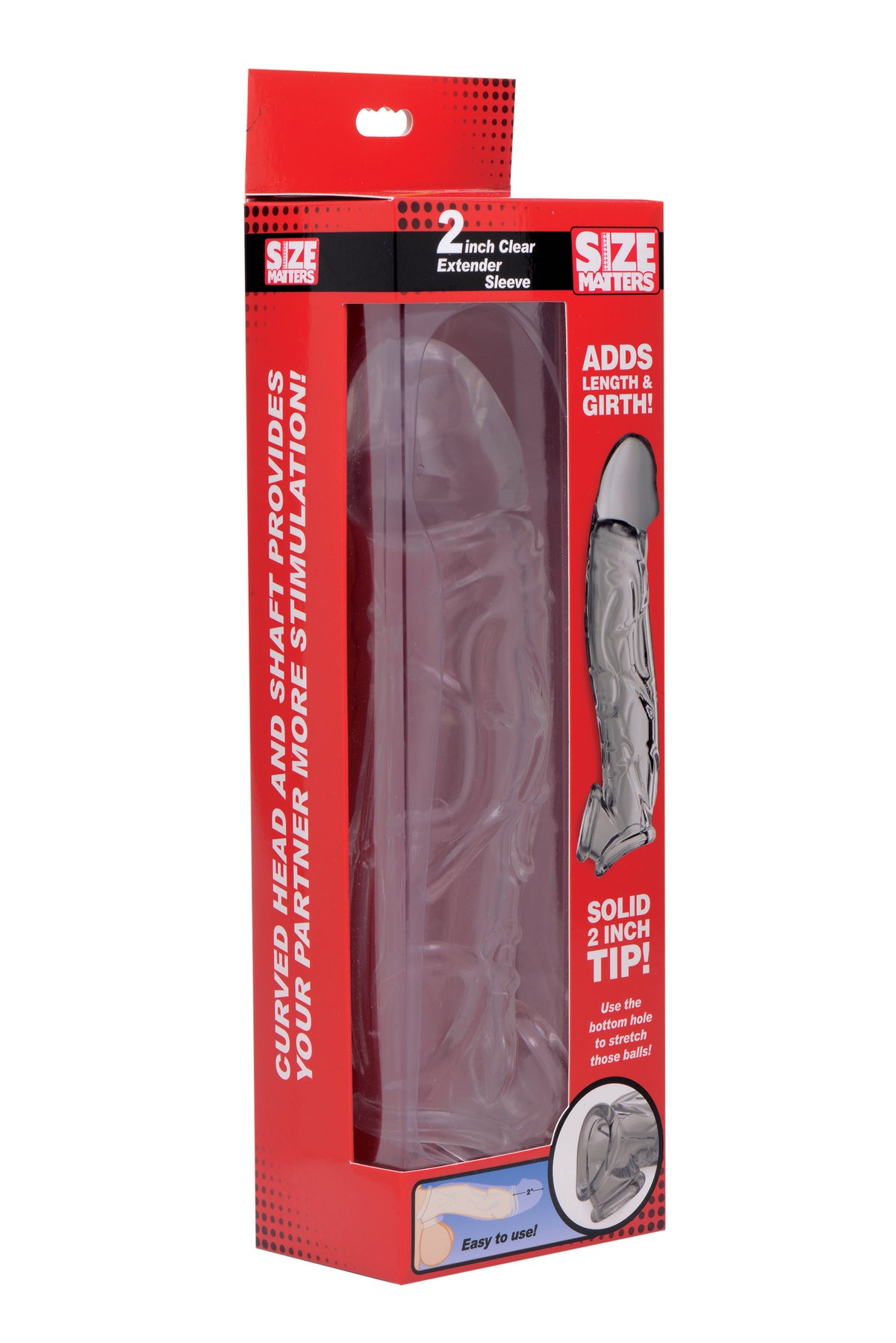 2in Extender Sleeve Clear