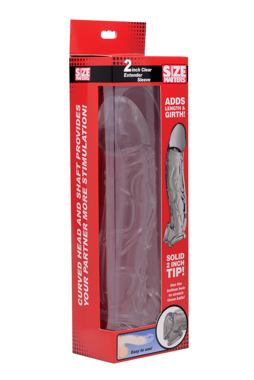 2in Extender Sleeve Clear