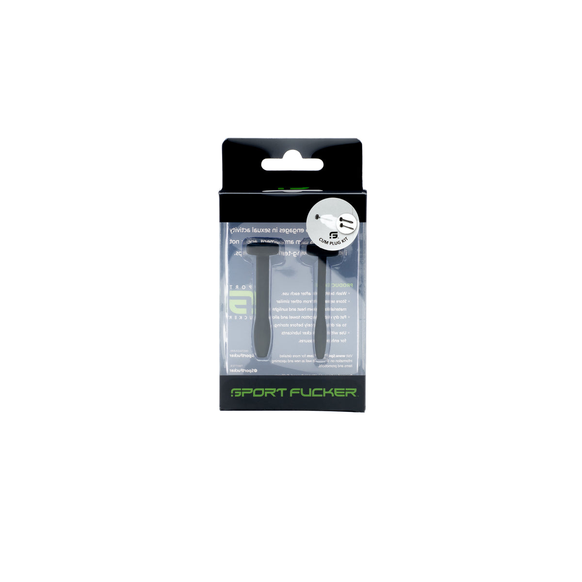 Cum Plug Kit Black