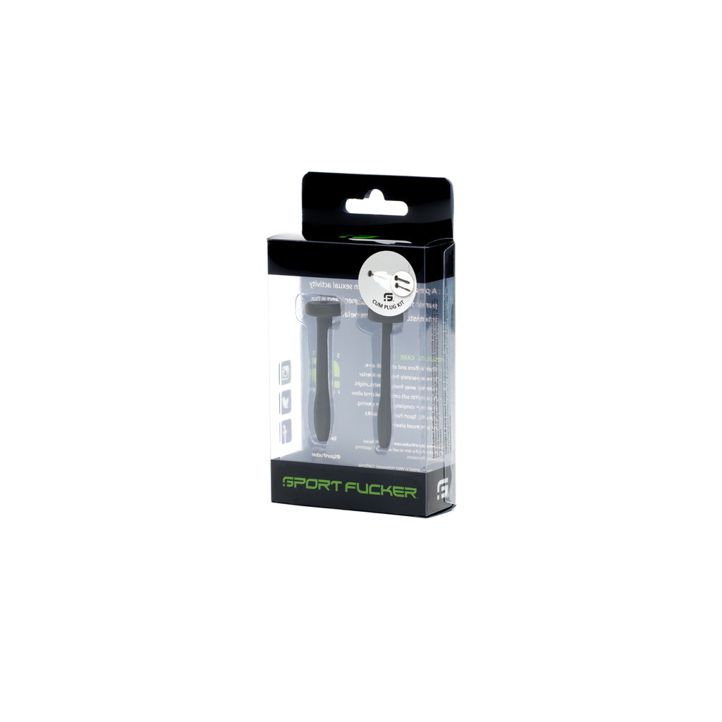 Cum Plug Kit Black