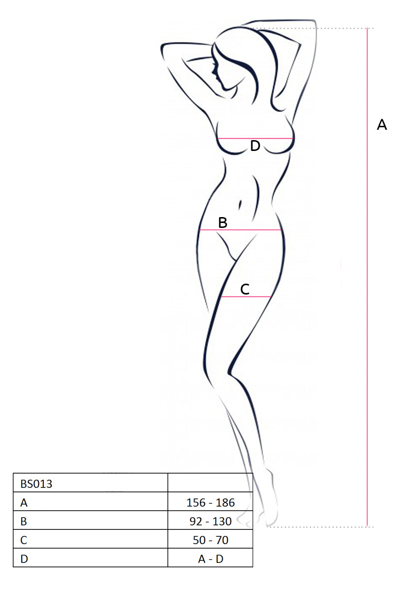 Bodystocking BS013 Black