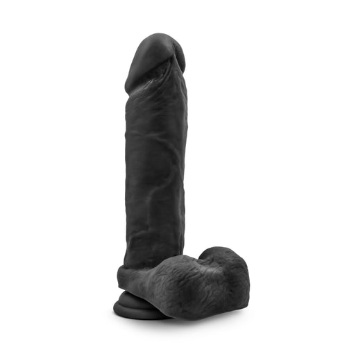 Au Naturel Bold Massive 9in Dildo Black